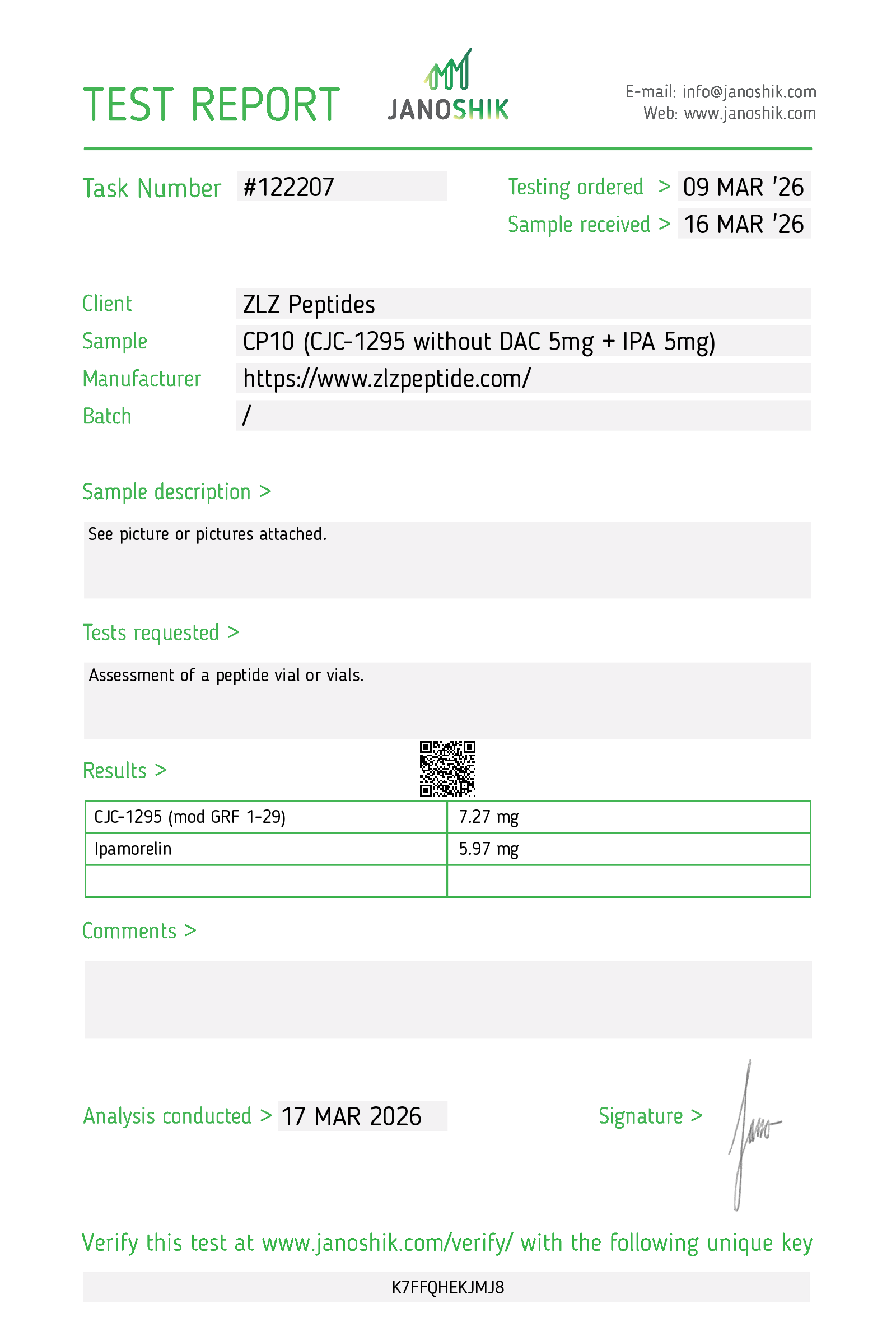 Certificate scan