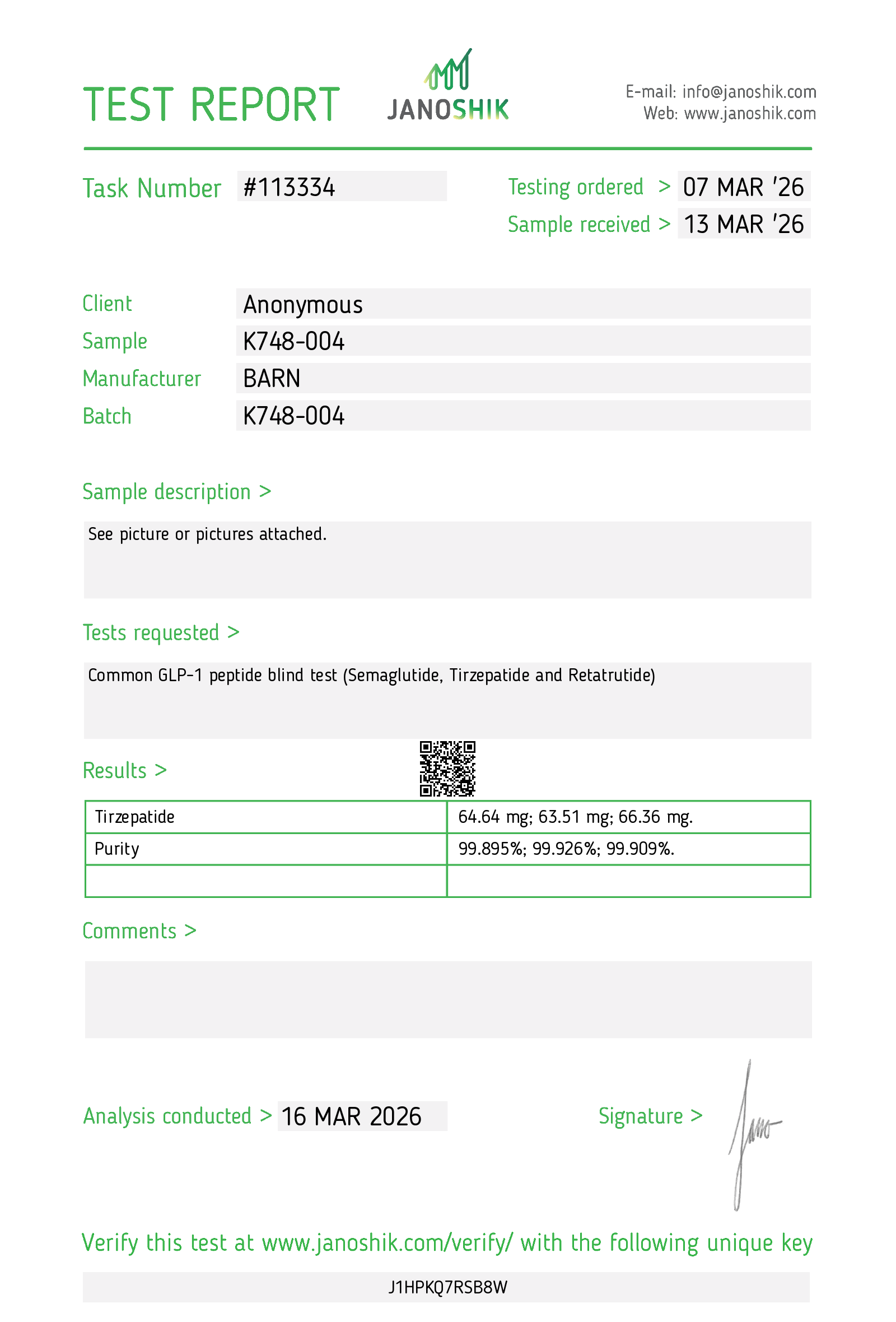 Certificate scan