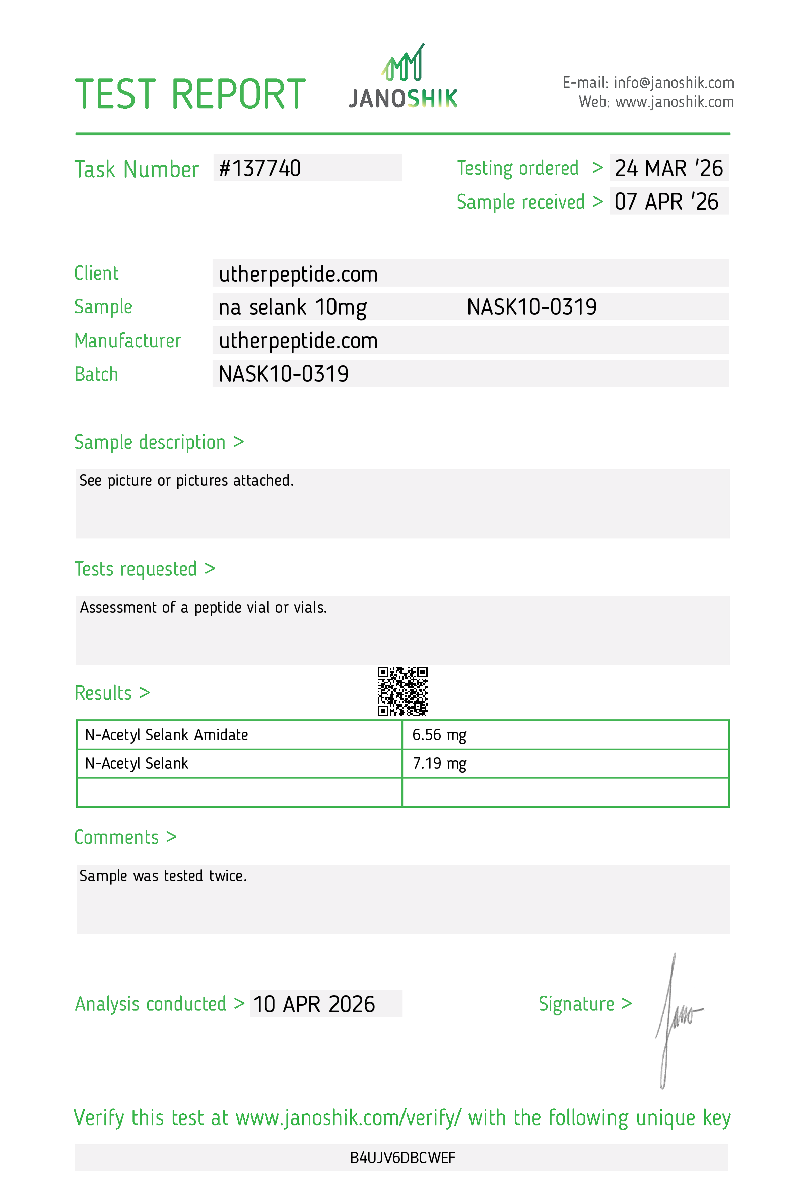 Certificate scan