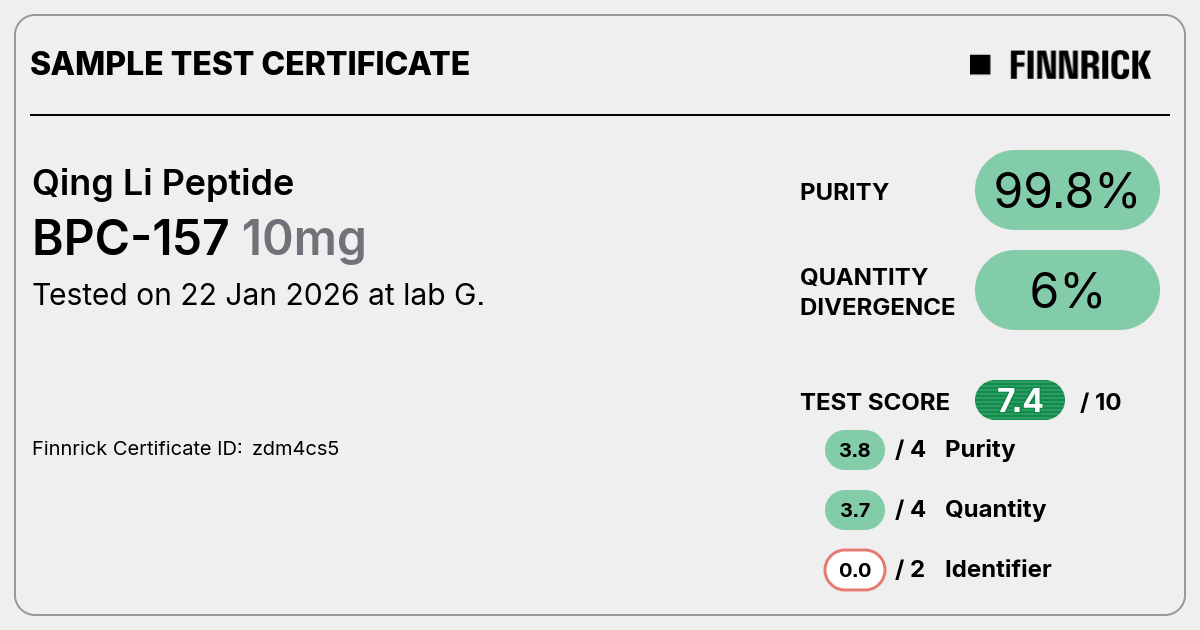 Certificate scan