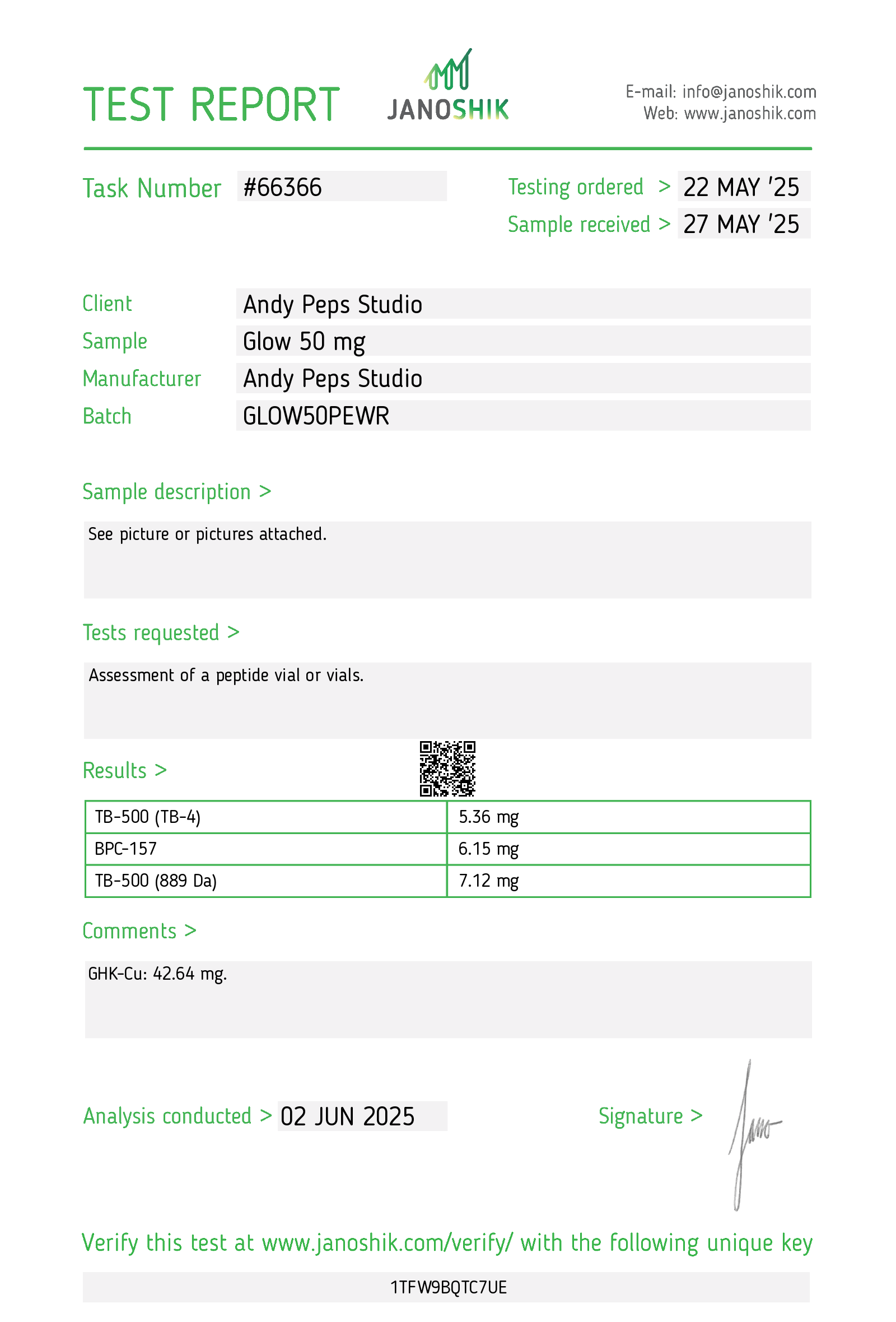 Certificate scan