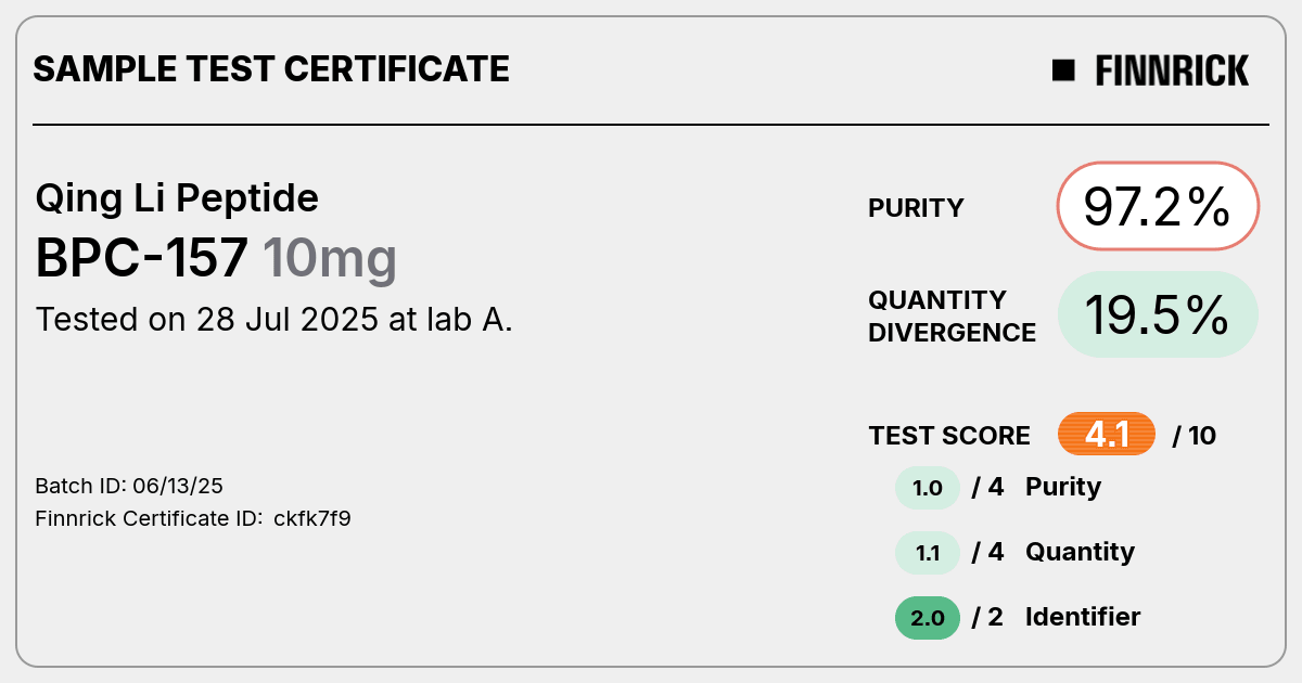 Certificate scan