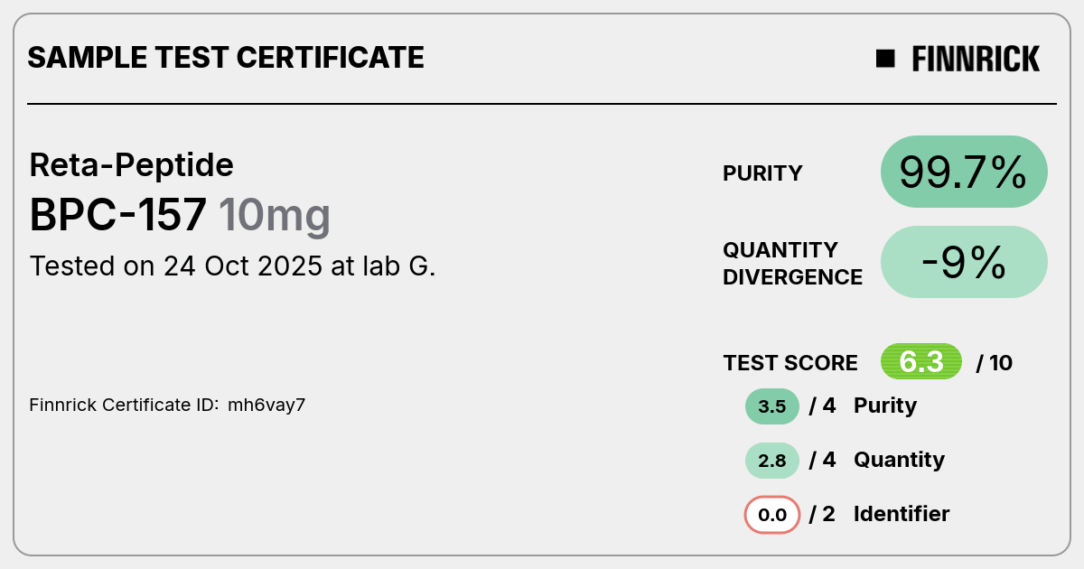 Certificate scan