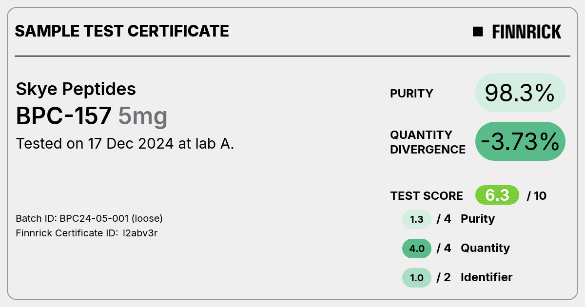 Certificate scan