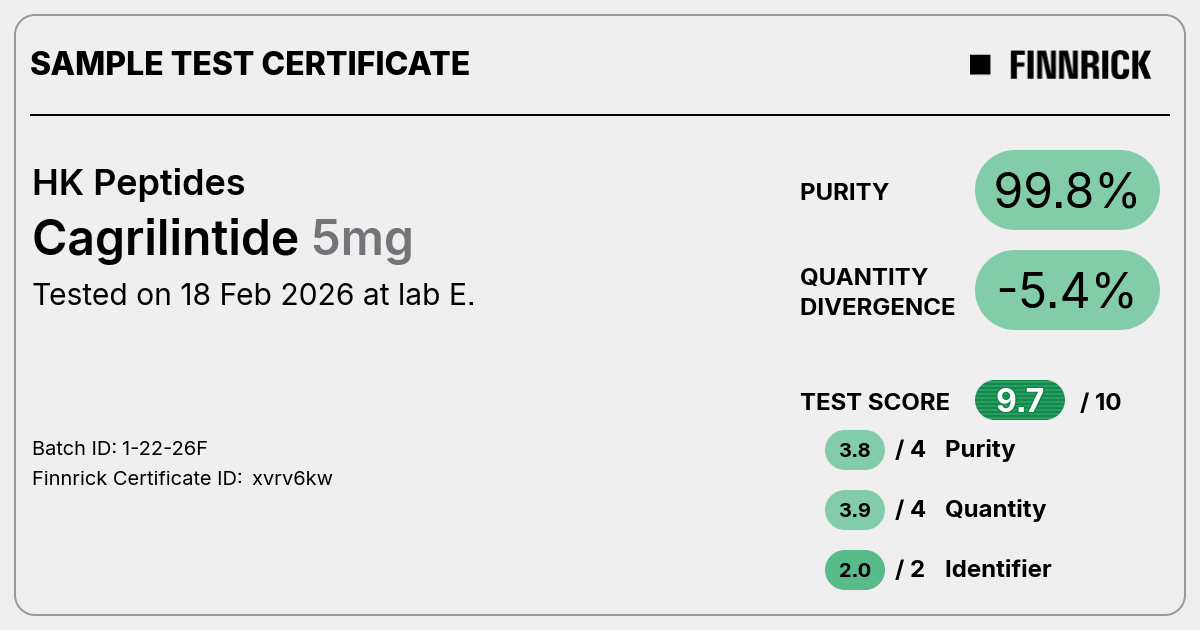 Certificate scan