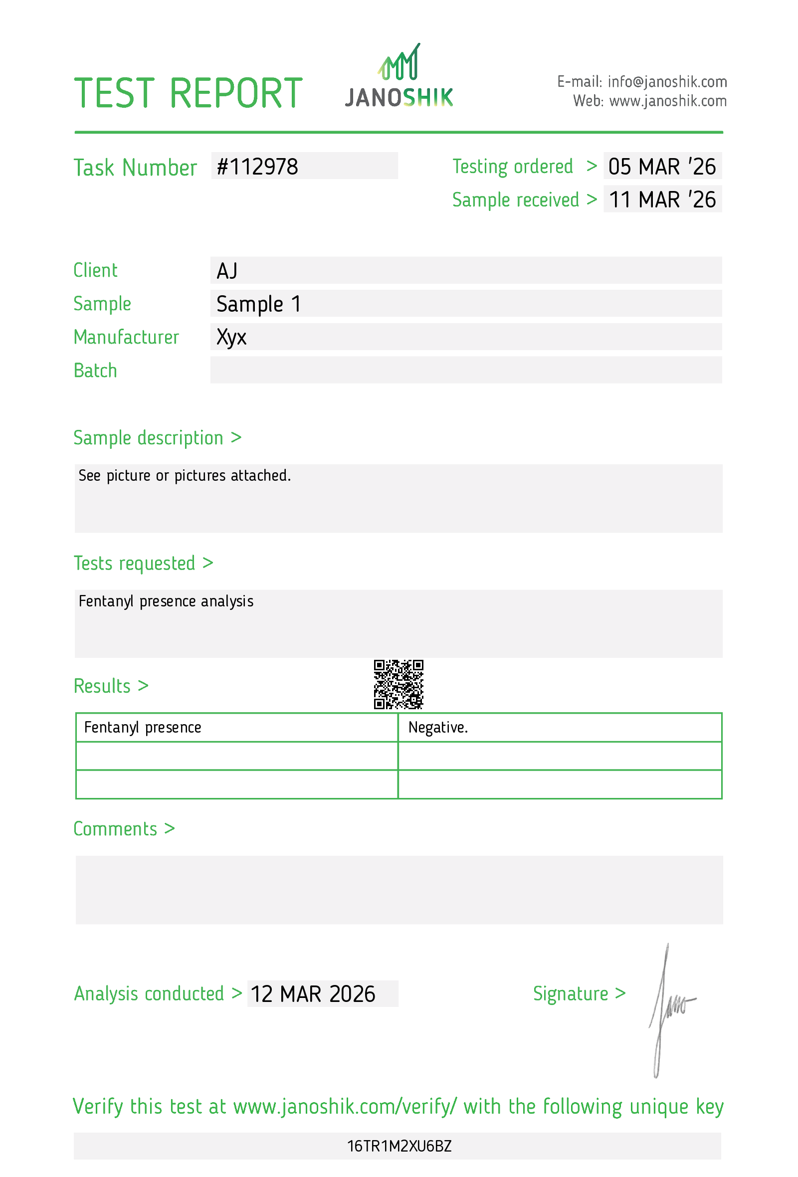 Certificate scan