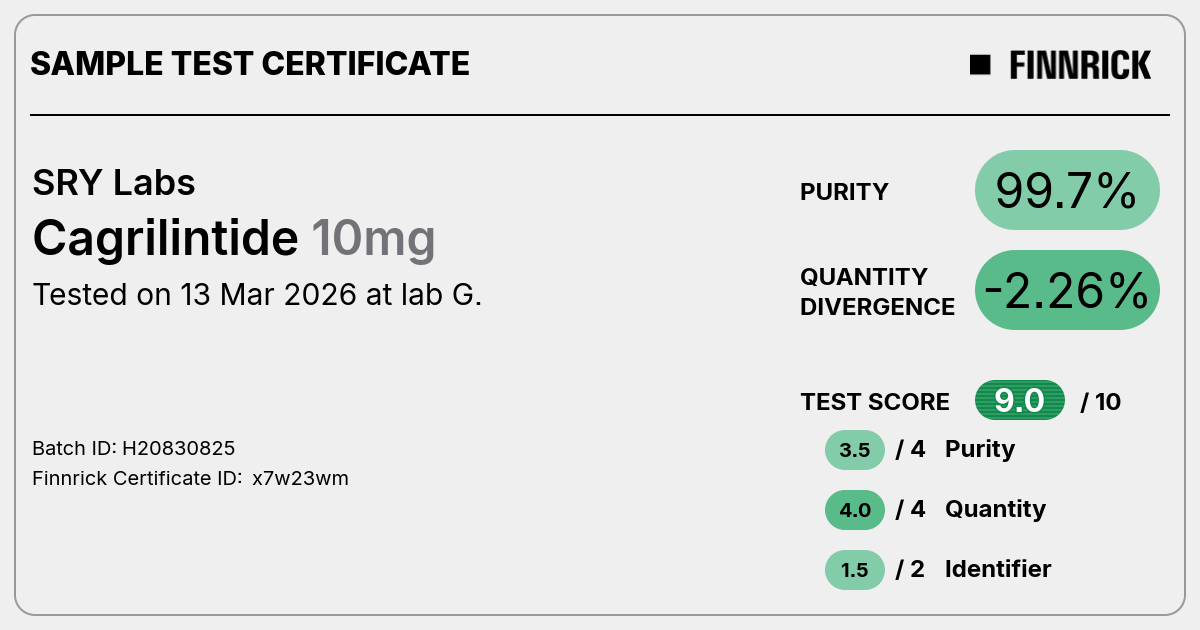 Certificate scan