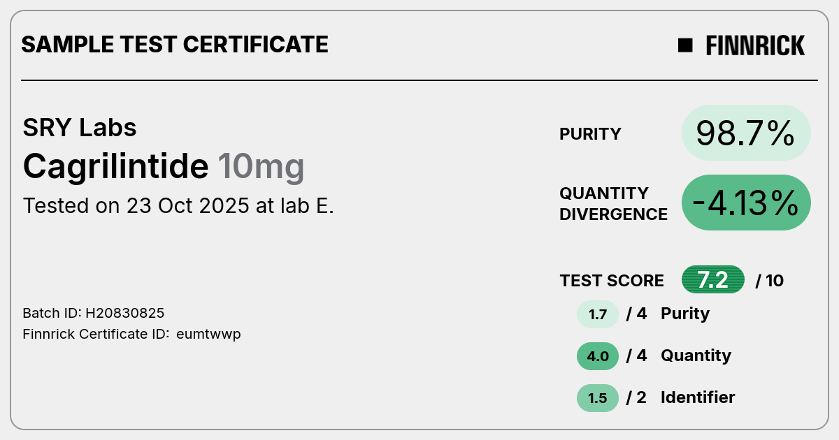 Certificate scan