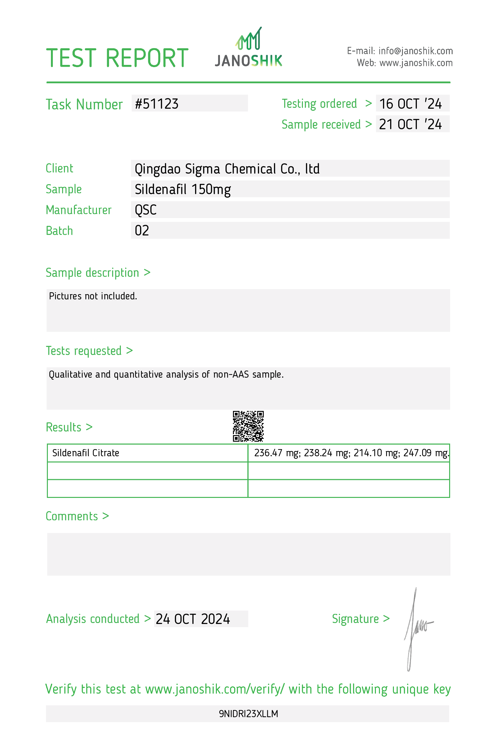 Certificate scan