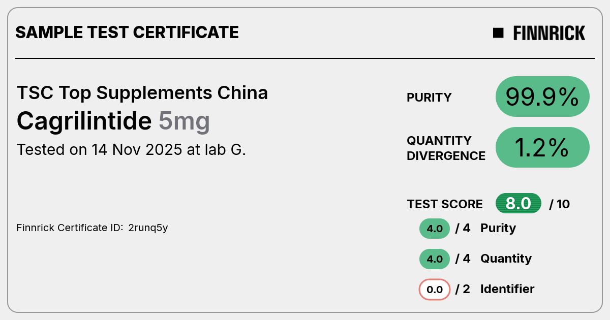 Certificate scan