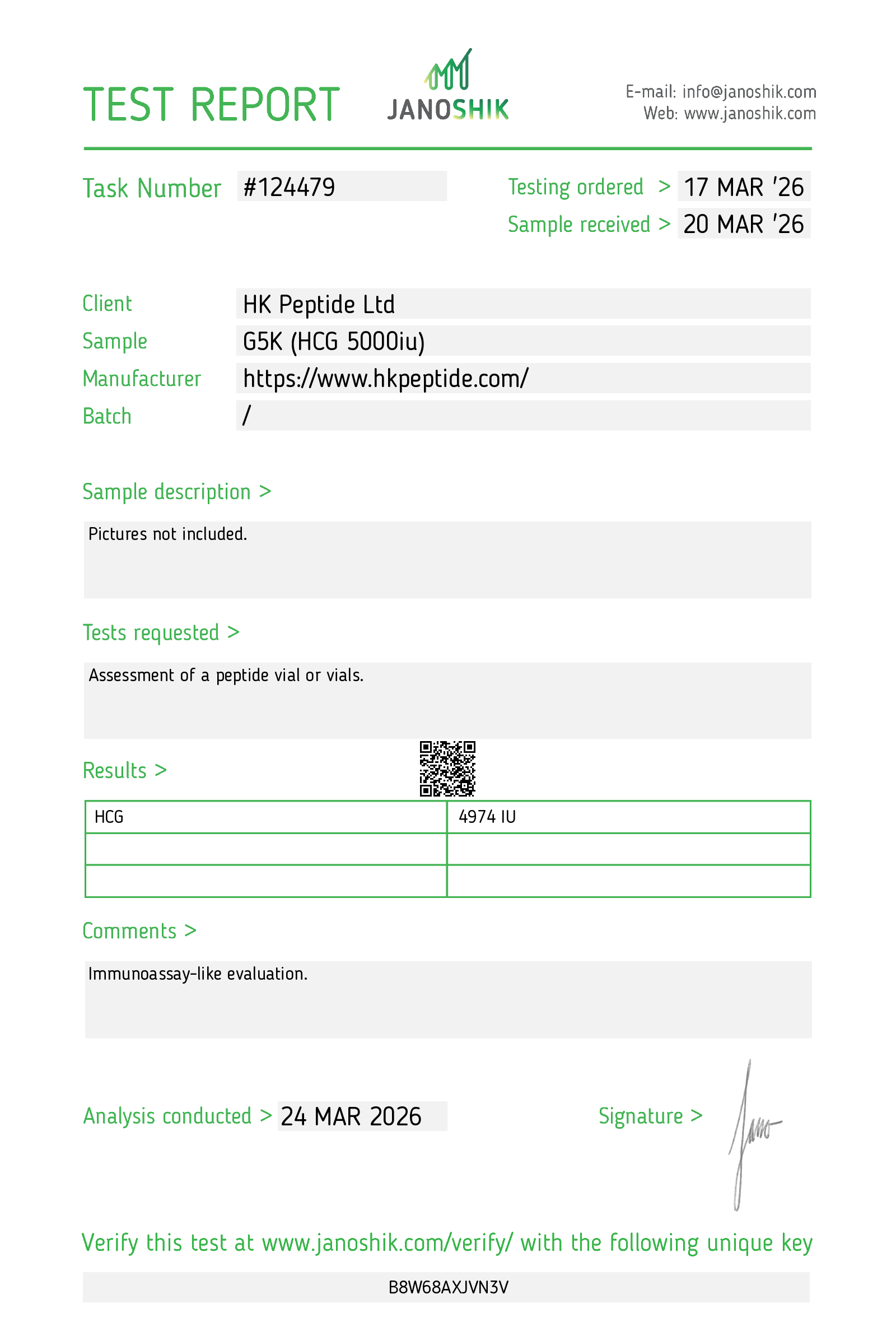Certificate scan