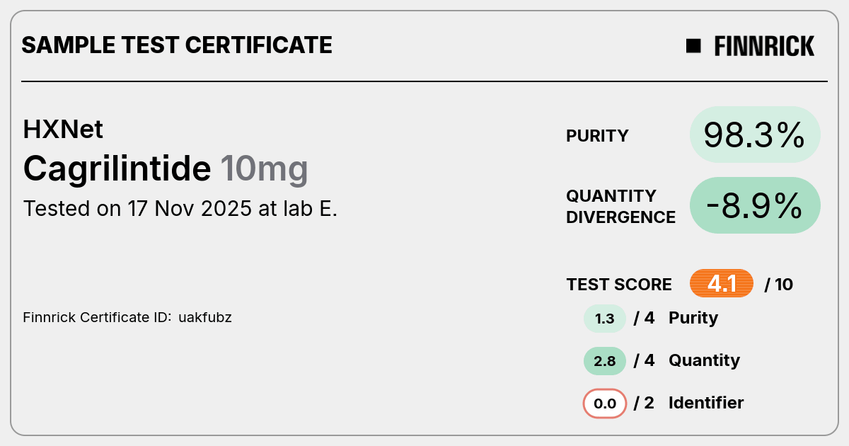 Certificate scan