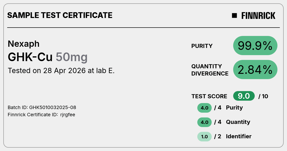 Certificate scan