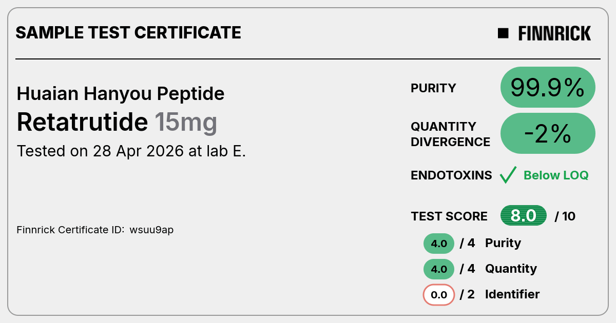 Certificate scan