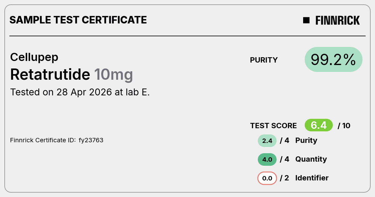 Certificate scan