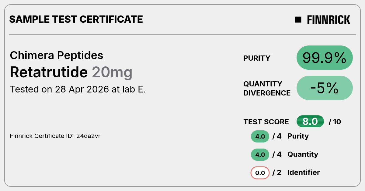 Certificate scan
