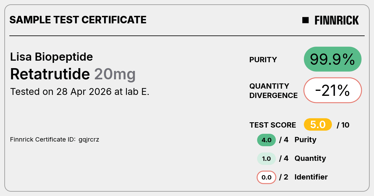 Certificate scan