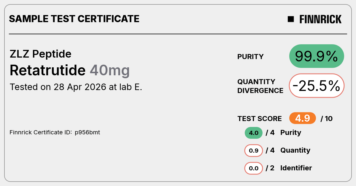 Certificate scan