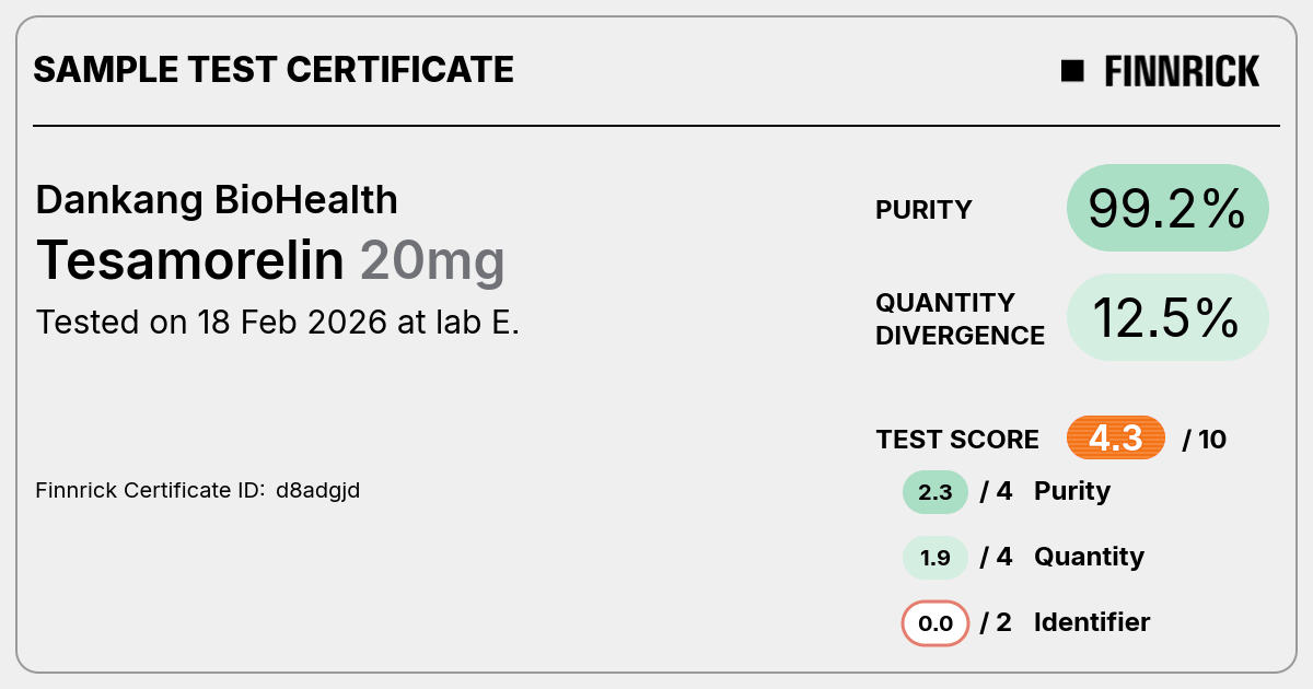 Certificate scan