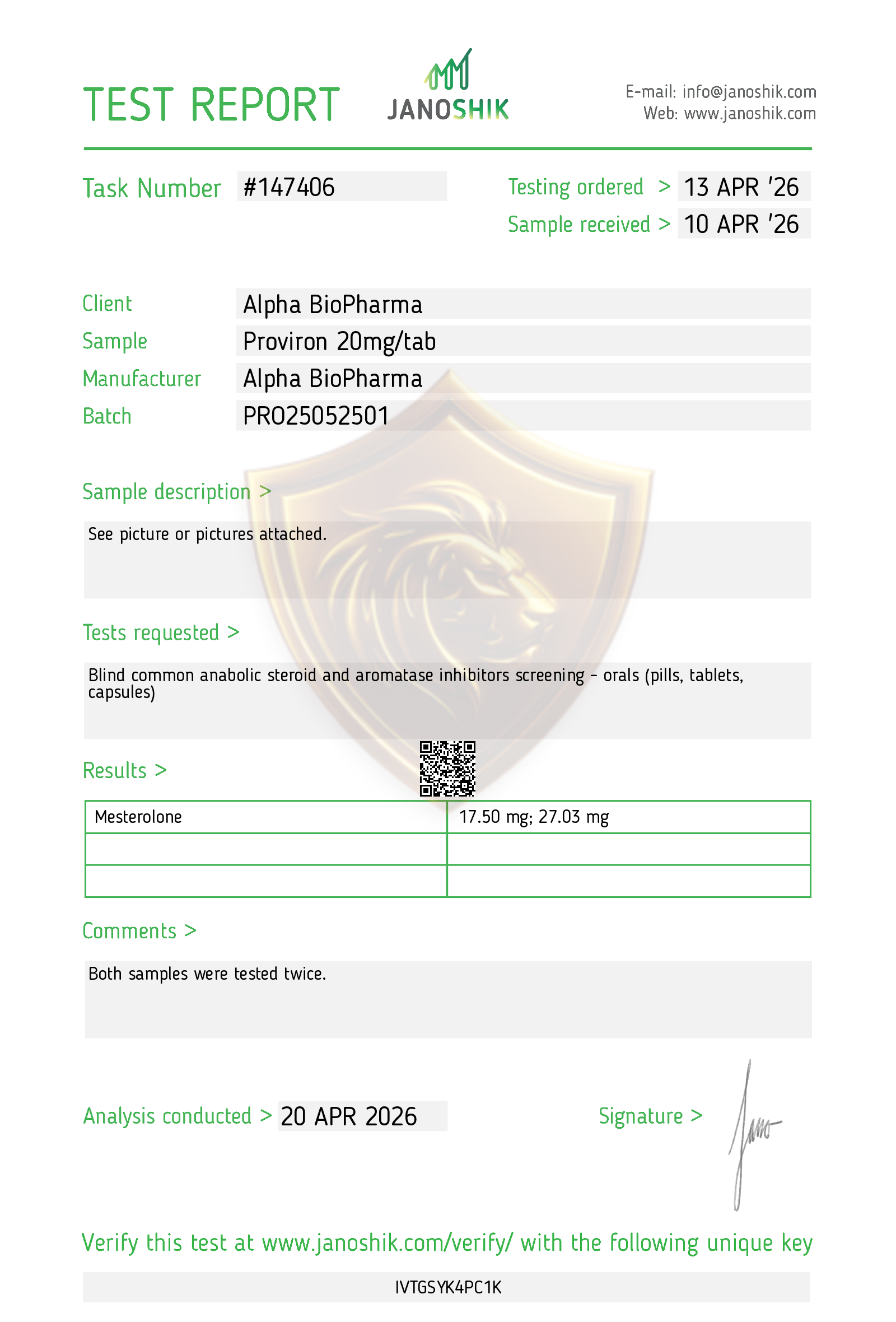 Certificate scan