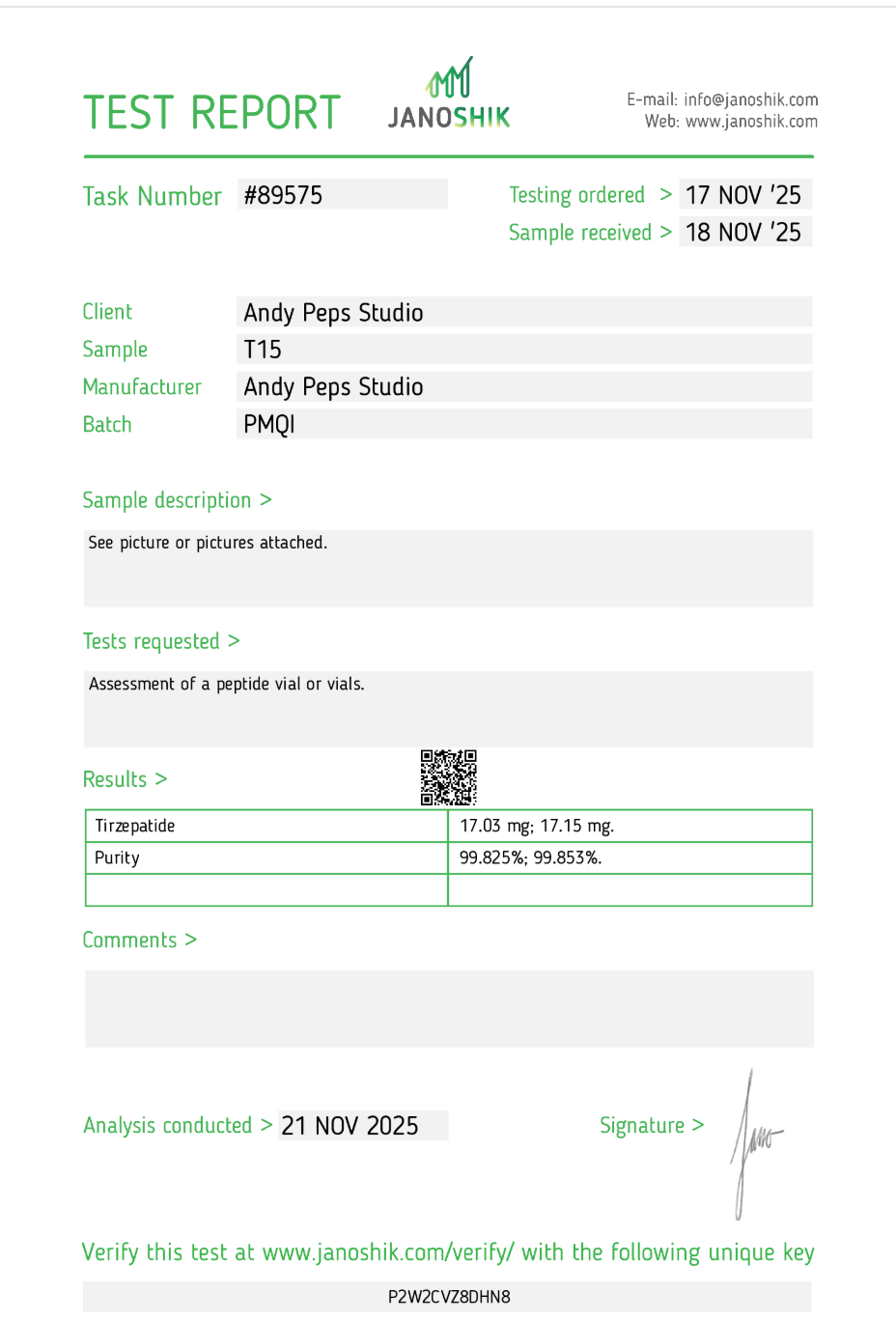 Certificate scan