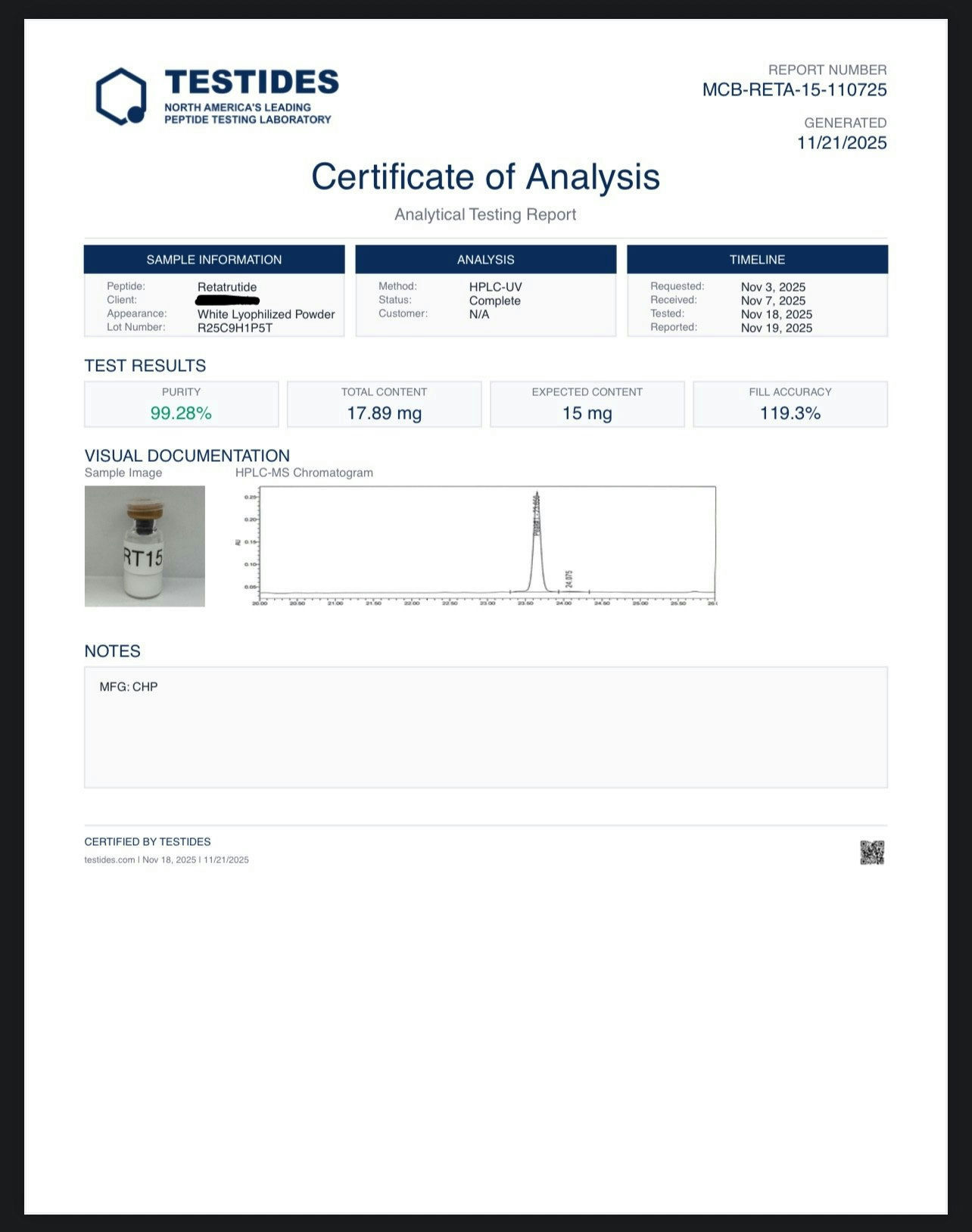 Certificate scan