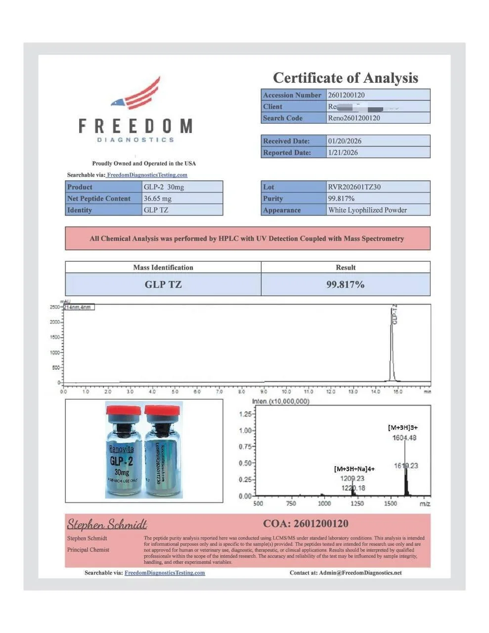 Certificate scan