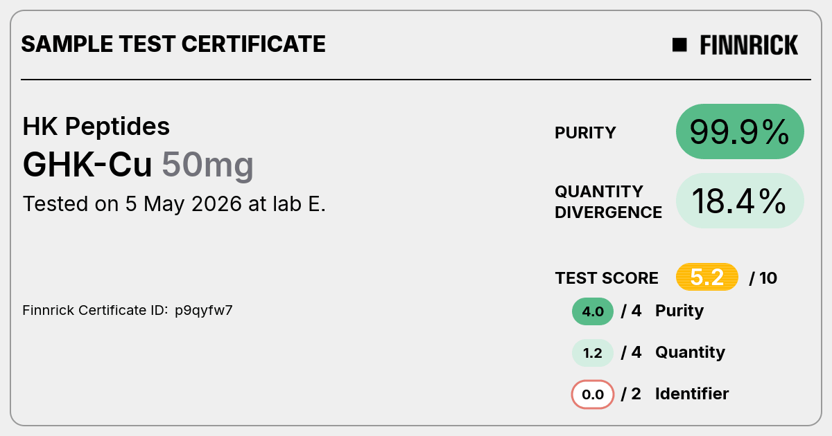 Certificate scan