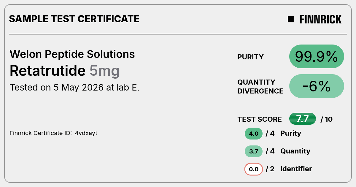 Certificate scan