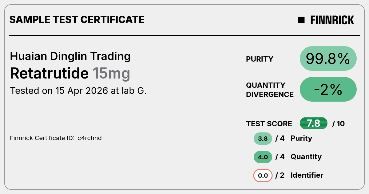 Certificate scan