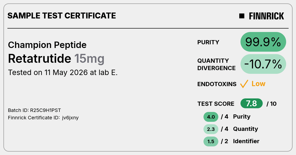 Certificate scan