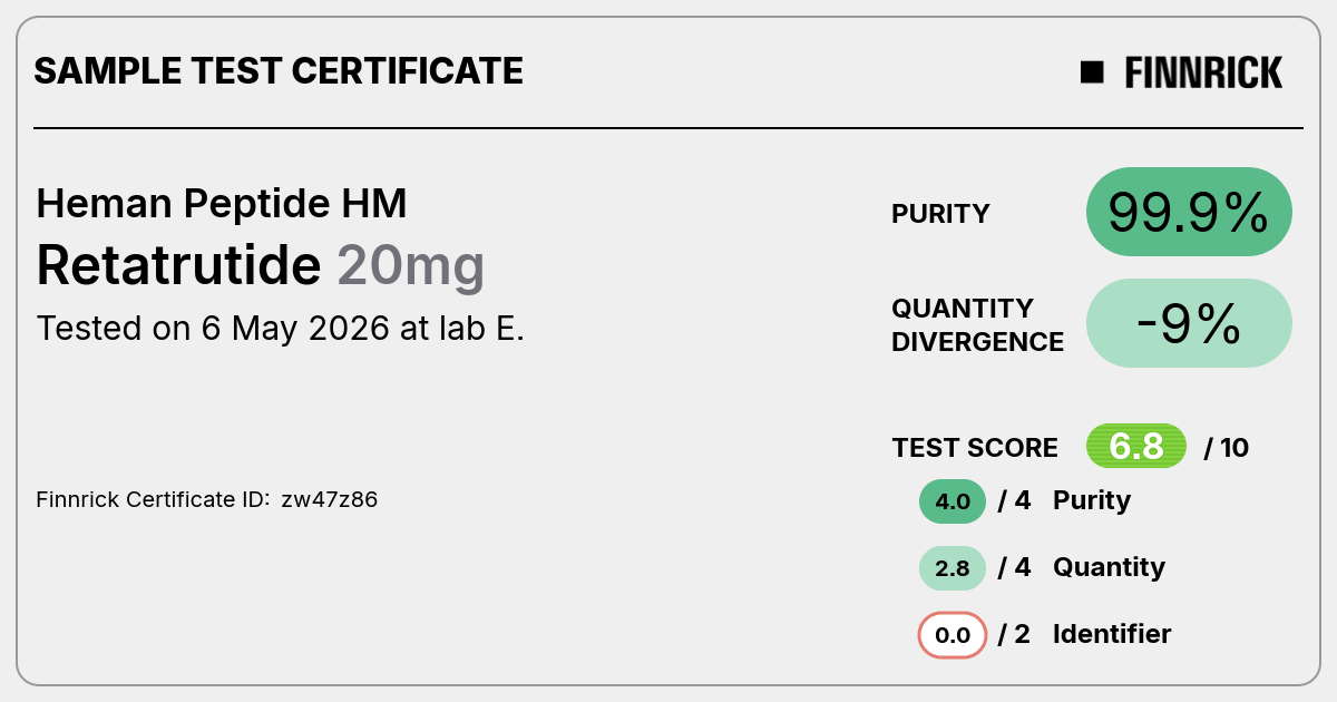 Certificate scan
