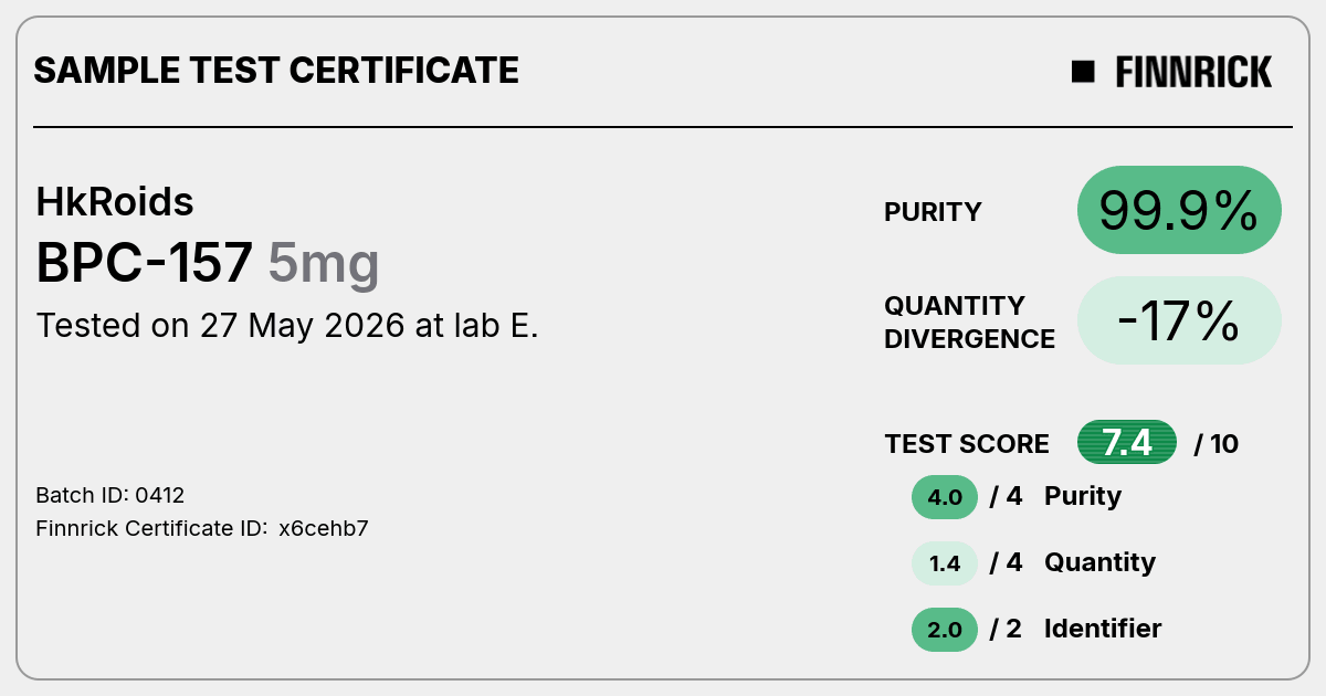 Certificate scan