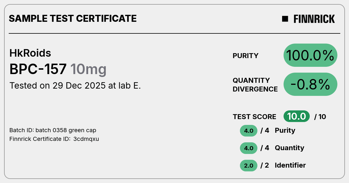 Certificate scan