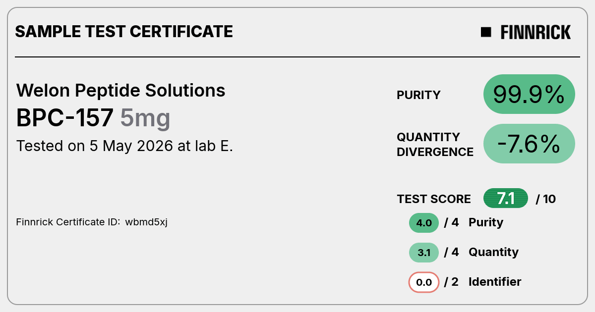 Certificate scan