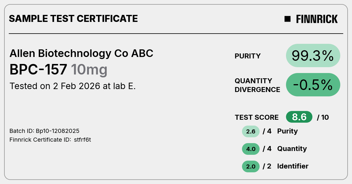 Certificate scan