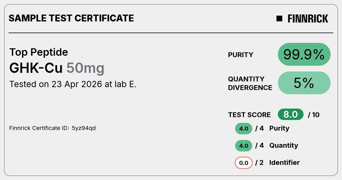 Certificate scan