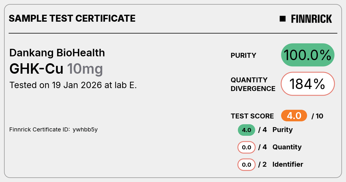 Certificate scan