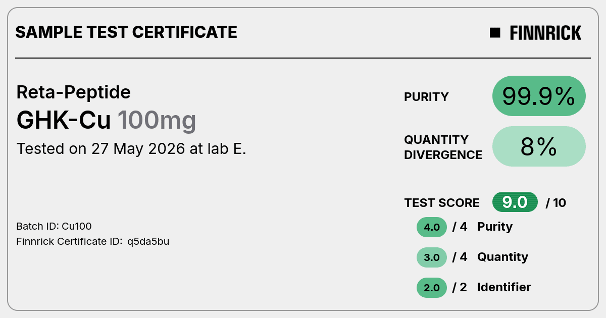 Certificate scan