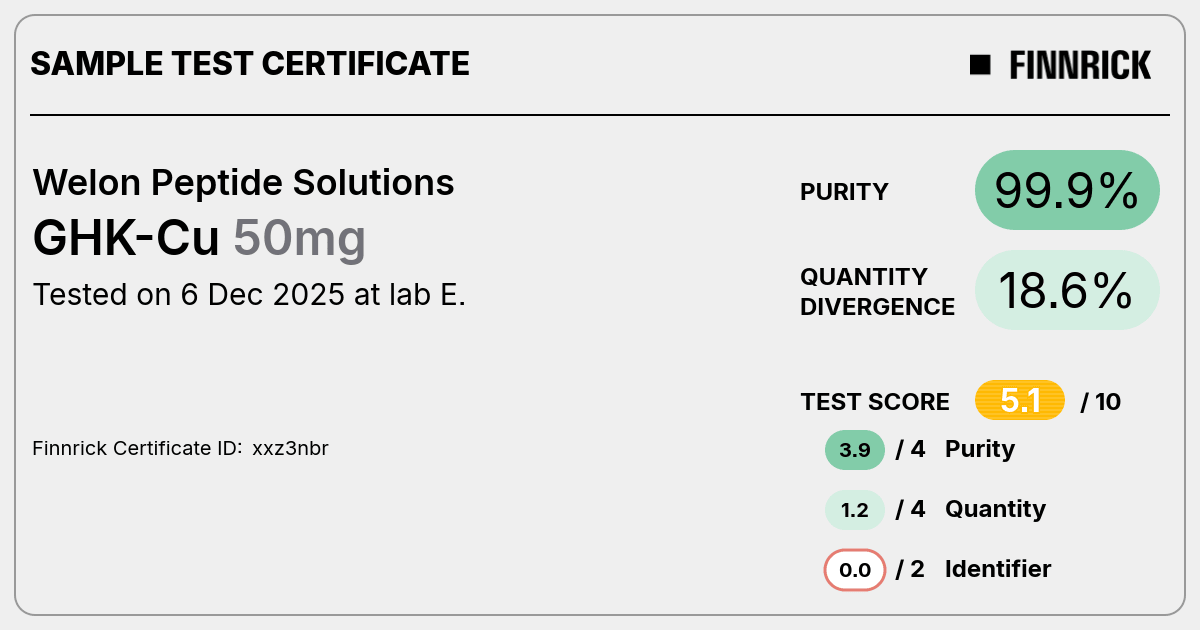 Certificate scan