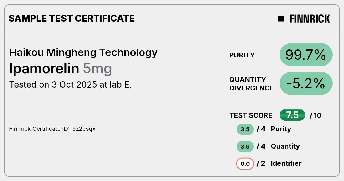 Certificate scan