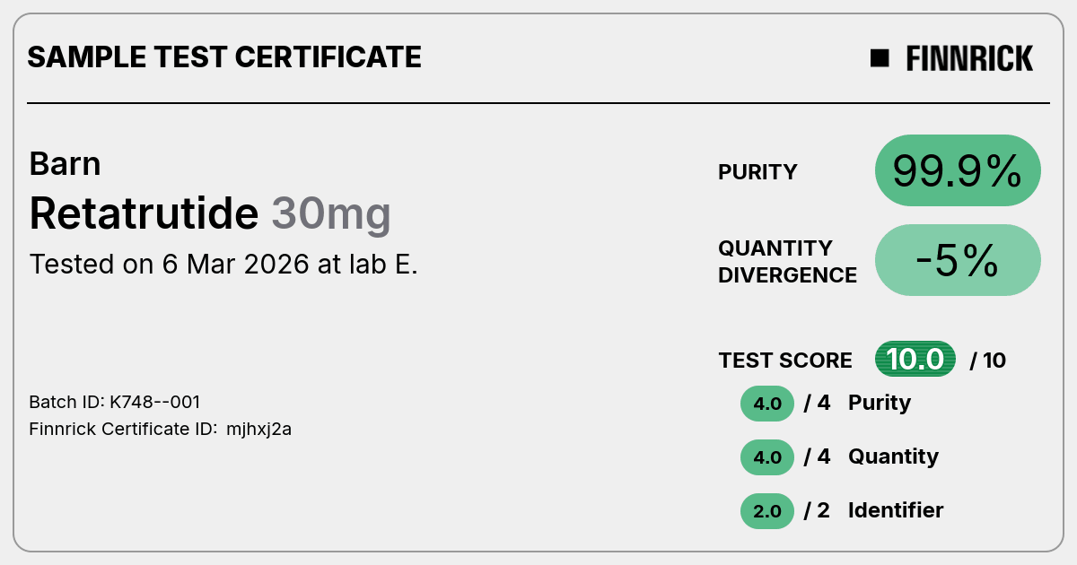 Certificate scan