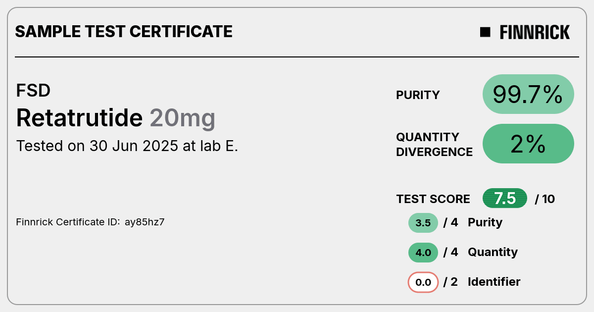 Certificate scan