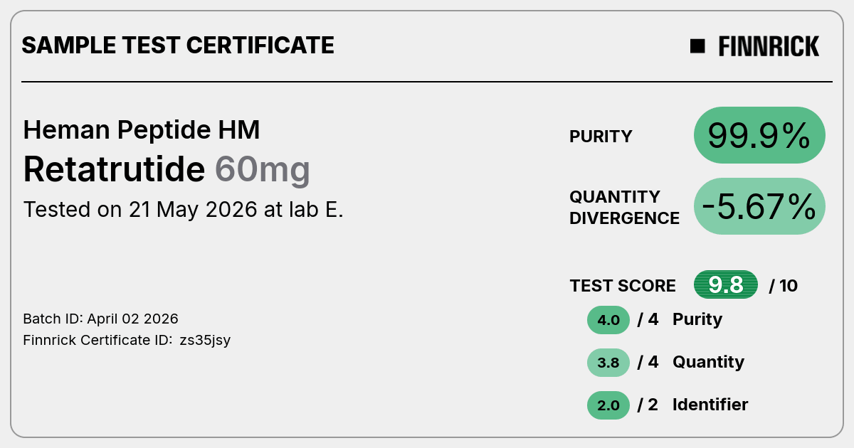 Certificate scan