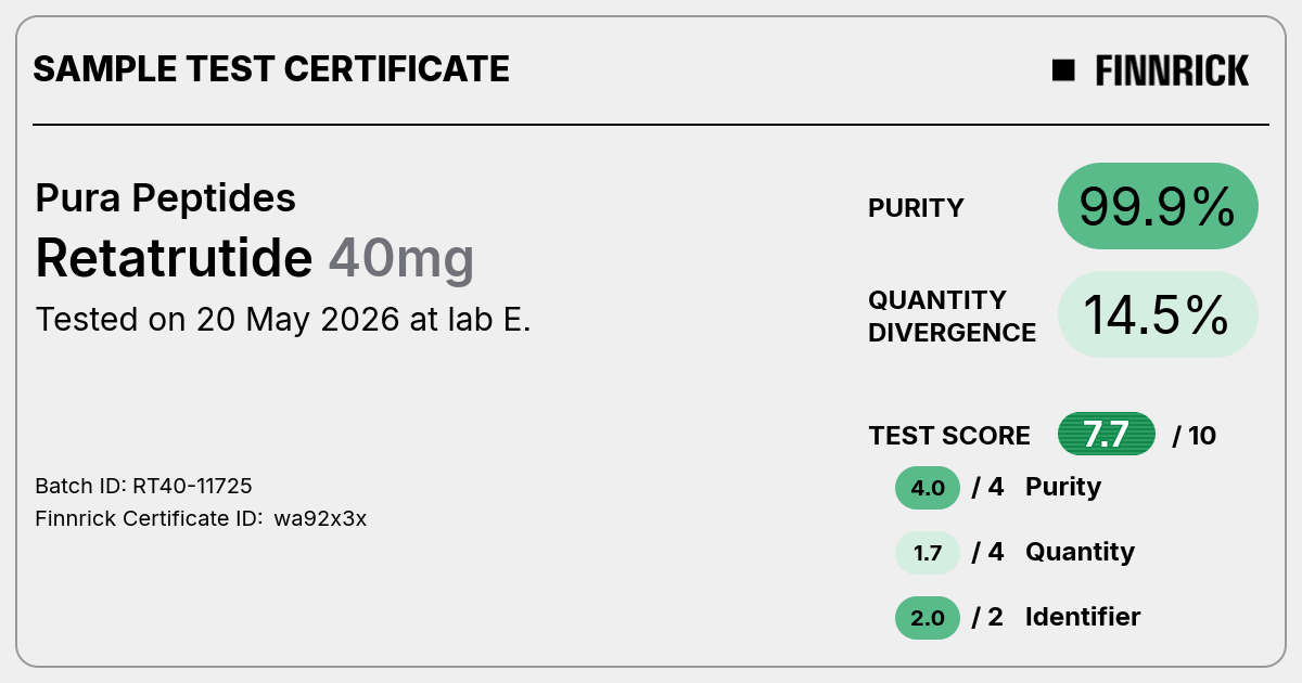 Certificate scan