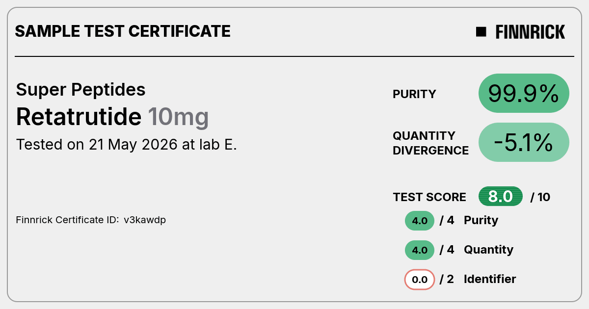Certificate scan