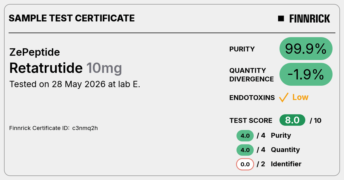 Certificate scan