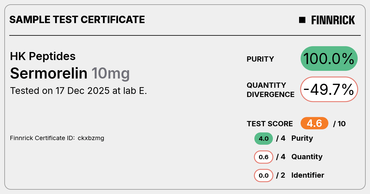 Certificate scan