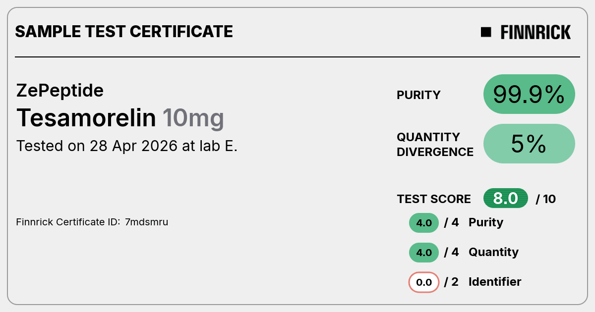 Certificate scan