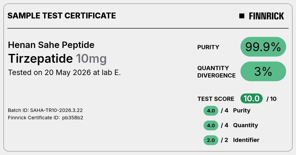 Certificate scan